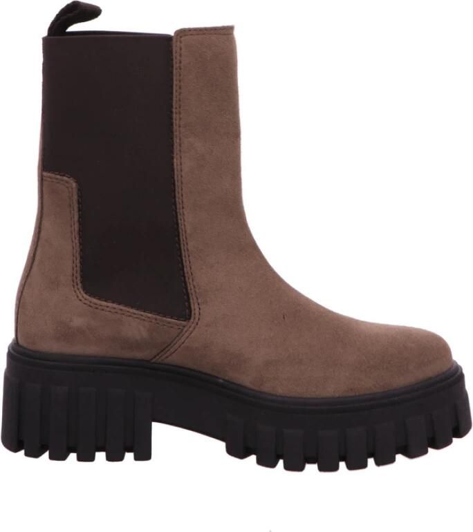 Marc O'Polo Chelsea boots 'Valva' lichtbruin