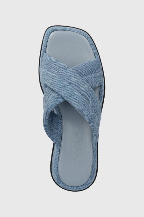 Marc O'Polo Denim Platform Mules Blue Dames - Foto 2