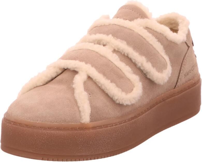 Marc O'Polo Sneakers laag 'Edith' cappuccino natuurwit