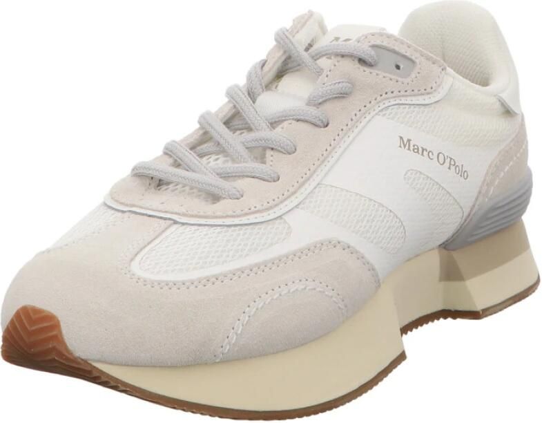 Marc O'Polo Leren sneakers met labelopschrift model 'Violeta' - Foto 3