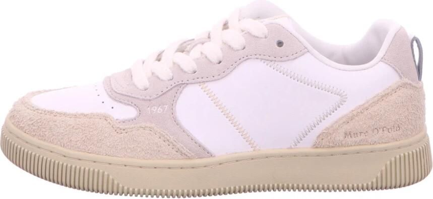 Marc O'Polo Low-top-sneakers van echt mix van leer en textiel model 'Cortney W2M' - Foto 10