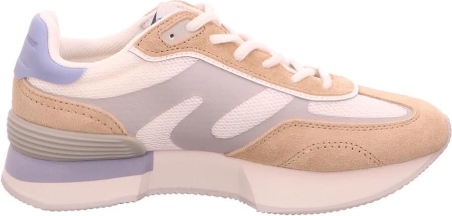 Marc O'Polo Low-top-sneakers van echt mix van leer en textiel model 'Cortney W2M' - Foto 8