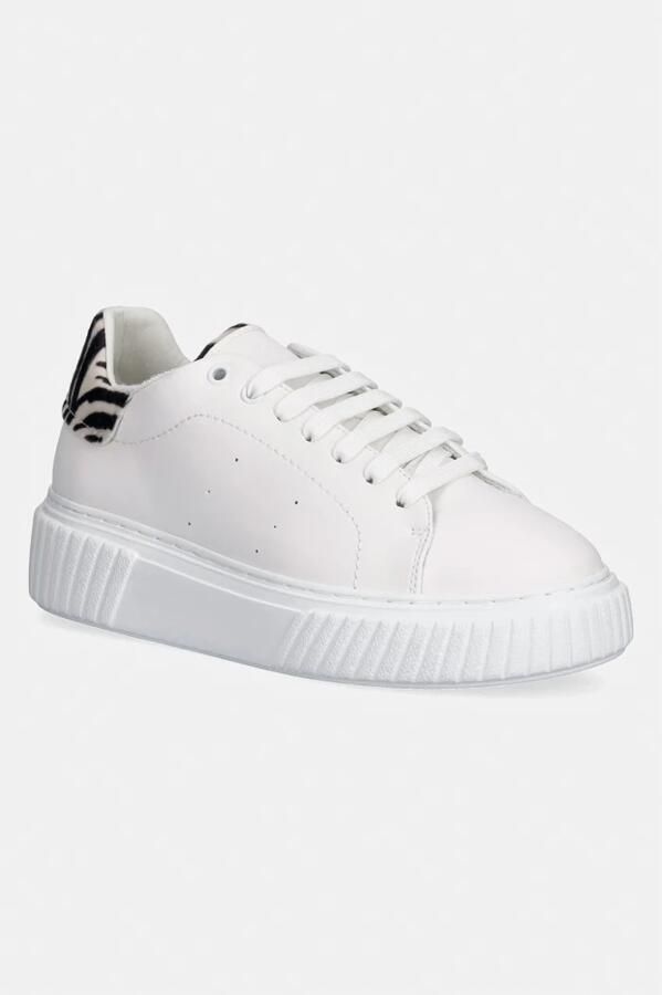 Marc O'Polo Low-top-sneakers van leermix Model 'Svea 9AF1' - Foto 2
