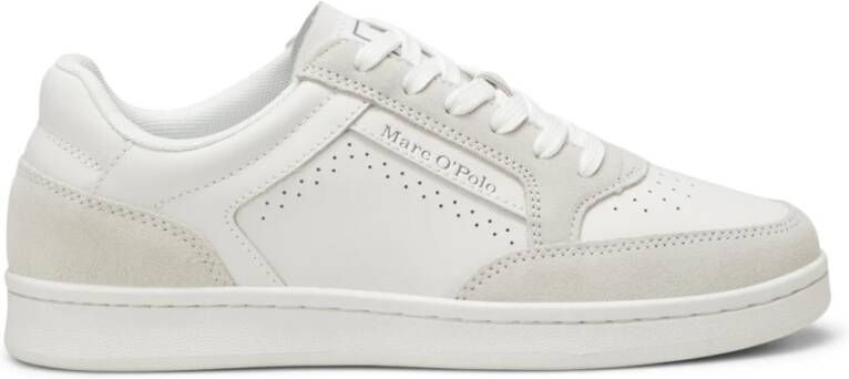 Marc O'Polo Rechtbank sneaker White Dames