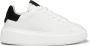 Marc O'Polo Kleurrijke Leren Sneakers met Suède Inzetstukken White Dames - Thumbnail 1