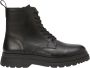 Marc O'Polo Heren Leren Enkellaarzen Black Heren - Thumbnail 10