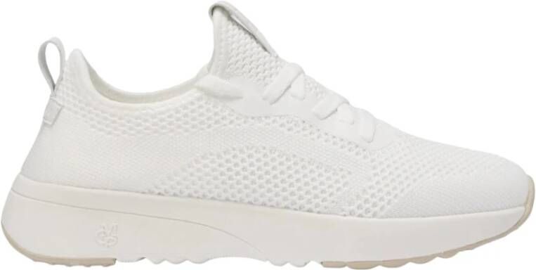 Marc O'Polo Witte Veterschoenen White Dames