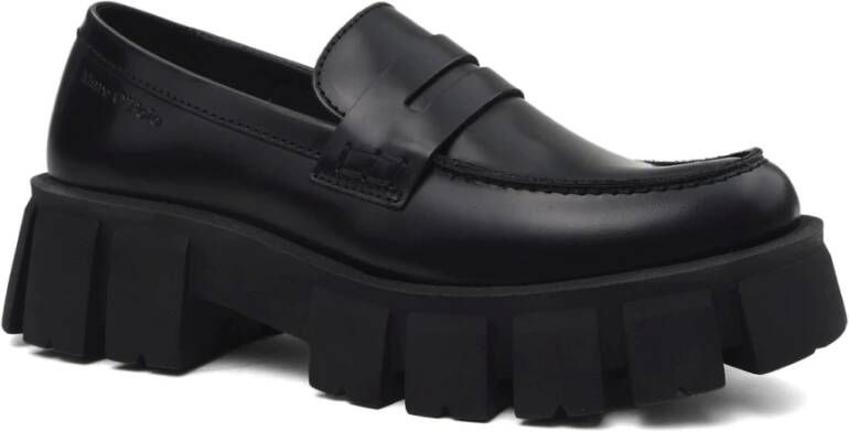 Marc O'Polo Zwarte Loafers voor Dames Black Dames