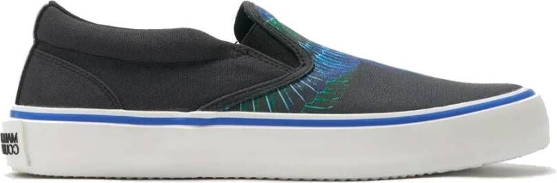 Marcelo Burlon Grijze Wings Print Sneakers voor Gray