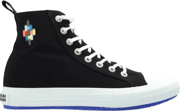 Marcelo Burlon County of Milan Cross Vulcanized high-top sneakers Zwart