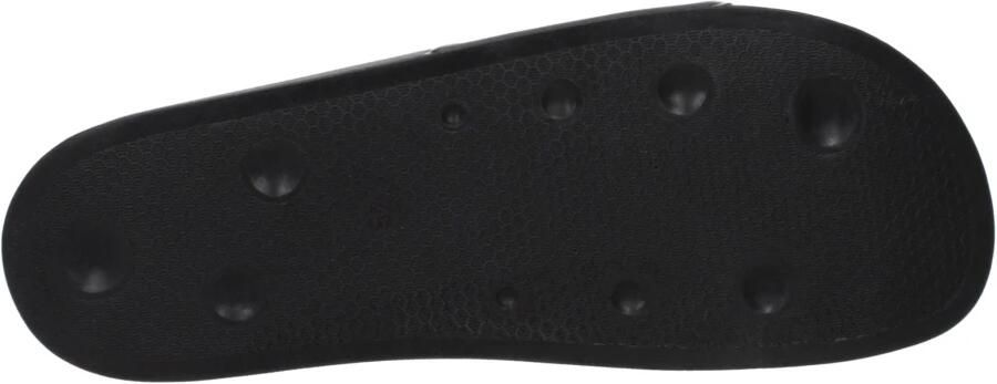 Marcelo Burlon Rubber slides with logo Zwart Heren