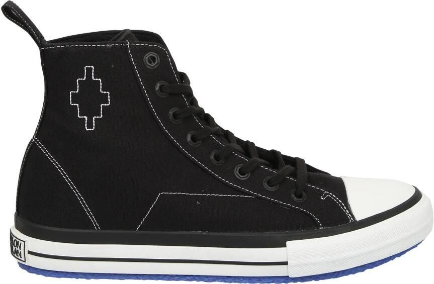 Marcelo Burlon Zwarte Stoffen Sneakers Vernieuw Je Stijl Black Heren - Foto 2