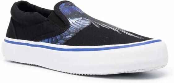 Marcelo Burlon Zwarte Instap Sneakers voor Heren Black