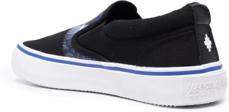 Marcelo Burlon Zwarte Instap Sneakers voor Heren Black - Foto 3