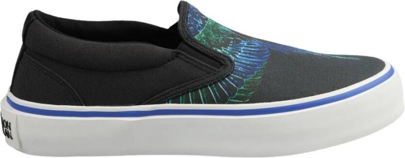 Marcelo Burlon Grijze Wings Print Sneakers voor Heren Gray Heren