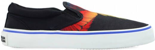 Marcelo Burlon Zwart Rode Sneakers Hoogwaardig en Stijlvol Black Heren