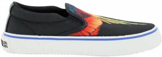 Marcelo Burlon Zwart Rode Sneakers Hoogwaardig en Stijlvol Zwart Heren