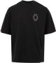 Marcelo Burlon T-shirt met ronde hals en geborduurd kruislogo - Thumbnail 1