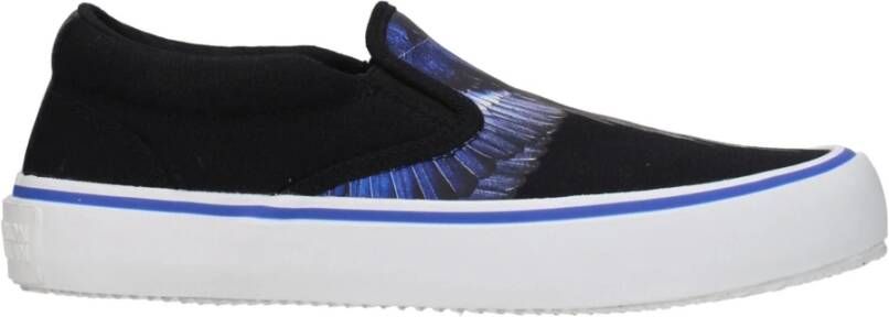 Marcelo Burlon Zwarte Slip-On Loafer Sporty Glam