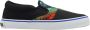 Marcelo Burlon Zwarte Slip-On Sneakers met Multicolor Print Zwart Heren - Thumbnail 5