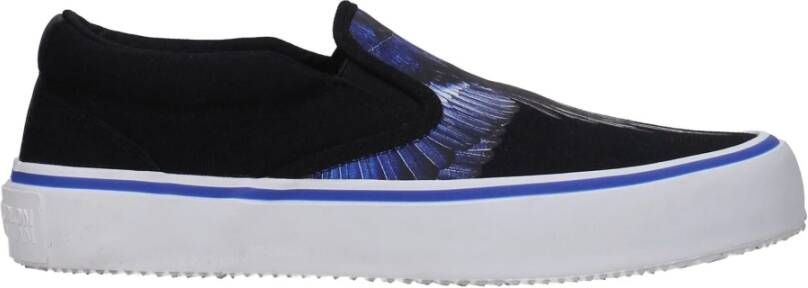 Marcelo Burlon Zwarte Stoffen Instaploafer