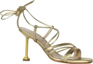 March23 March 23 Belle Gold Sandalen Geel Dames