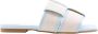 March23 Sliders comfortables pour homme Beige Dames - Thumbnail 2
