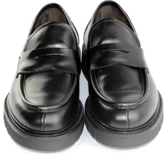 Marco Ferretti Zwarte Leren Loafer Schoen - Foto 2