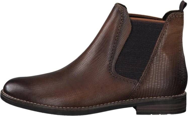 Marco tozzi Ankle Boots Brown Dames