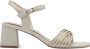 Marco tozzi Beige Platte Sandalen voor Vrouwen Beige Dames - Thumbnail 1