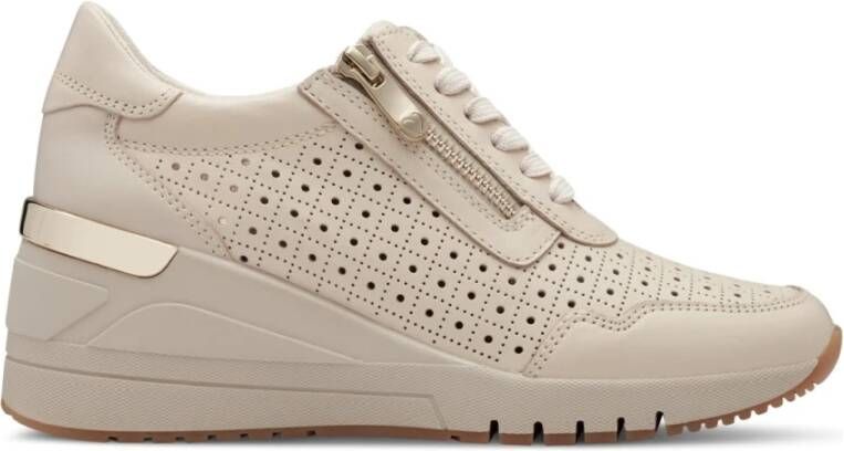 Marco Tozzi Beige Sneakers
