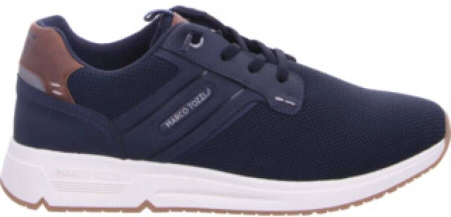 Marco Tozzi Blauwe instapschoenen voor heren