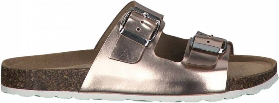 Marco tozzi Rose Metallic Casual Flat Slippers Pink Dames