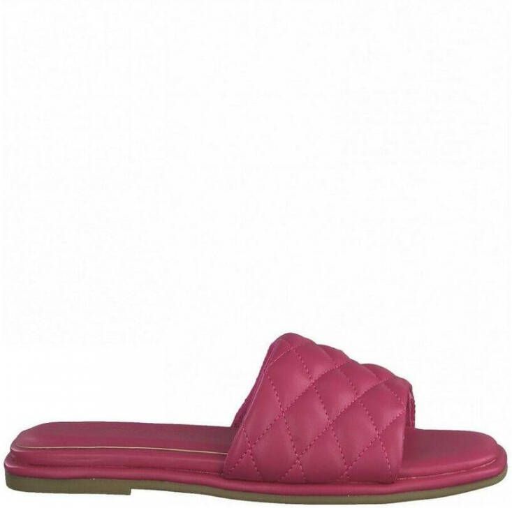 marco tozzi casual open slippers Roze Dames