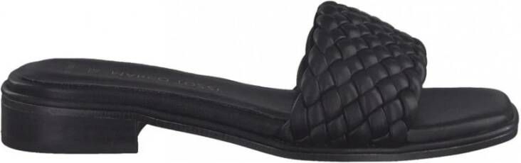 Marco tozzi Casual open slippers Black Dames