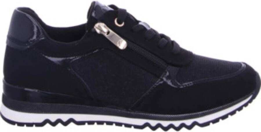 Marco Tozzi Comfort Veterschoenen voor Dames in Zwart