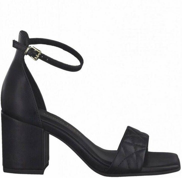 marco tozzi elegant part-open sandals Zwart Dames