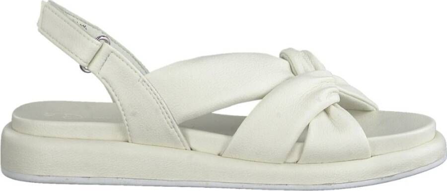 marco tozzi Flat Sandals Beige Dames