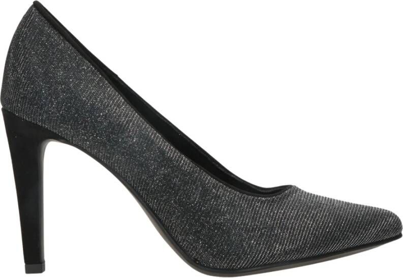 marco tozzi Glitter Feest Pumps Black Dames