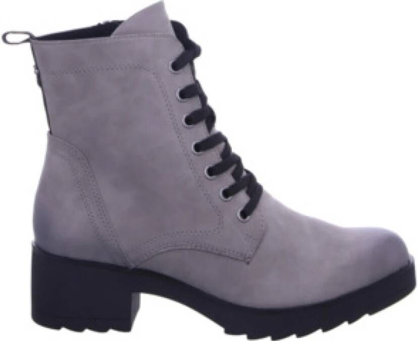 Marco Tozzi Grijze Veterschoenen voor Dames