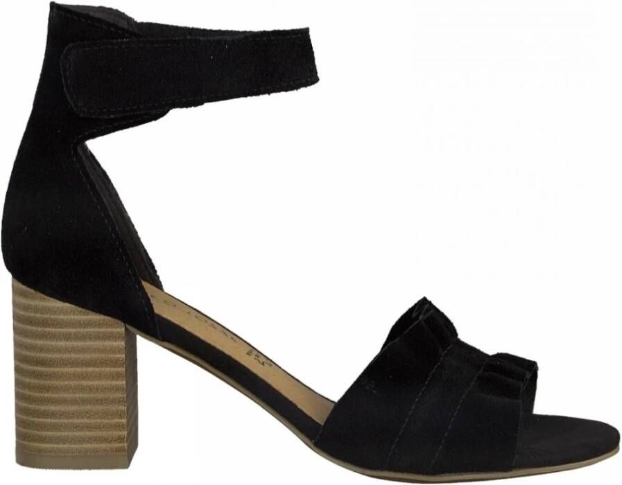 Marco tozzi Hoge hiel sandalen Zwart Dames