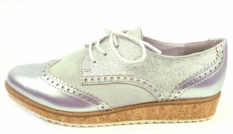 Marco Tozzi Lace-up Ballerina`s