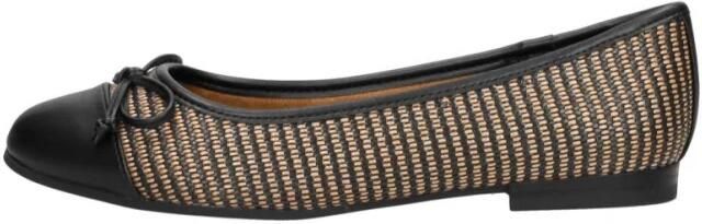 Marco Tozzi MT Vegan Soft Lining + Feel Me insole Dames Ballerina's BLACK COMB - Foto 3