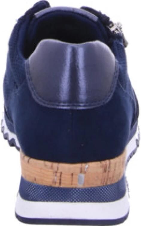 Marco Tozzi Sneakers met sleehak vrijetijdsschoen lage schoen veterschoen in vegan uitvoering - Foto 7