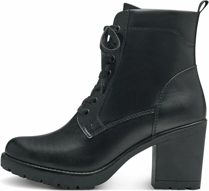 Marco Tozzi MT Vegan Feel Me insole Dames Lace Boot Heel BLACK - Foto 6