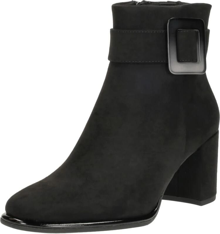 Marco Tozzi Enkellaarsjes zwart Textiel Dames - Foto 7