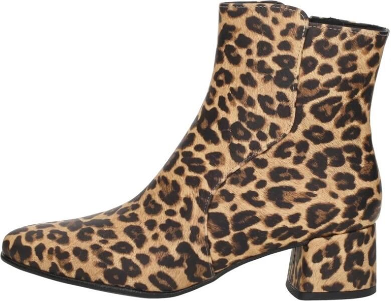 Marco Tozzi Enkellaarsjes Hak Enkellaarsjes Hak Beige