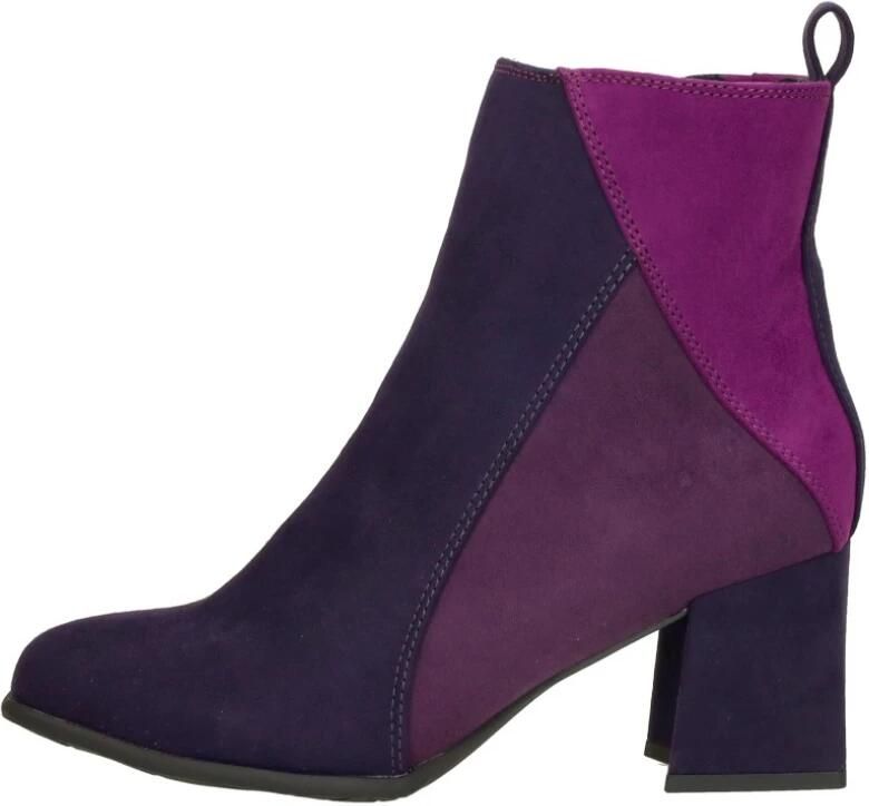 Marco Tozzi Enkellaarsjes Hak Enkellaarsjes Hak Lila