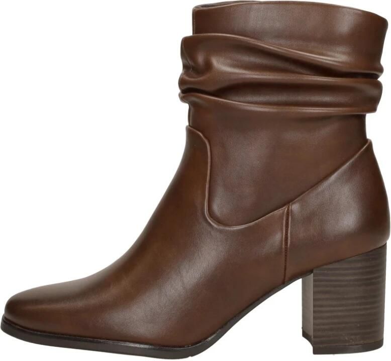 Marco Tozzi Enkellaarjses bruin Synthetisch Dames - Foto 2