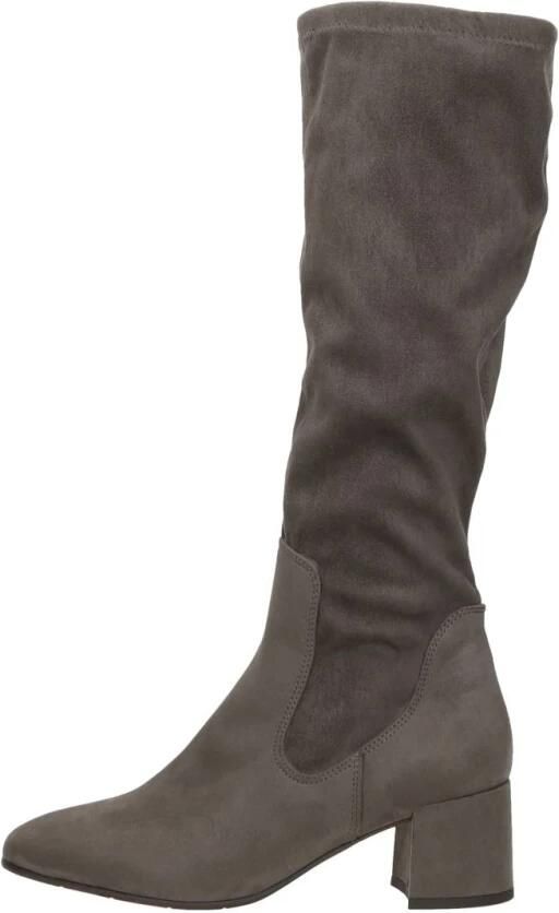 Marco tozzi Stijlvolle Grijze Kniehoge Laarzen Gray Dames - Foto 4